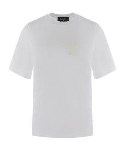 DSQUARED2 DSQUARED2 LOGO PATCH CREWNECK T-SHIRT