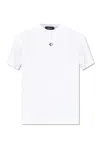 Dsquared2 Logo Patch Crewneck T-shirt In White