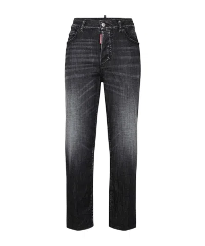 DSQUARED2 DSQUARED2 LOGO-PATCH DENIM JEANS