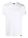 Dsquared2 Logo-patch Detail T-shirt In White