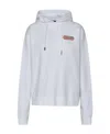 Dsquared2 White Cotton Sweatshirt Woman In White
