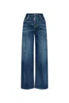 Dsquared2 Wide Leg High Waist Jeans