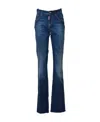 Dsquared2 Dsquared Super Flare Jeans In Blue