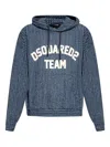 Dsquared2 Long-sleeved Sweatshirt In Blue