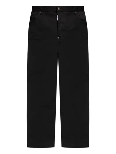 DSQUARED2 LOGO-PATCH JEANS
