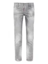 Dsquared2 Logo-patch Jeans In Gray