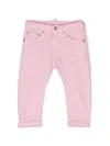 Dsquared2 Logo-patch Jeans In Pink