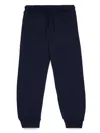 Dsquared2 Logo Patch Jogging Trousers In Blue