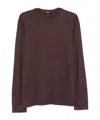 Dsquared2 Intimo Bordeaux Long-sleeve Top In Brown