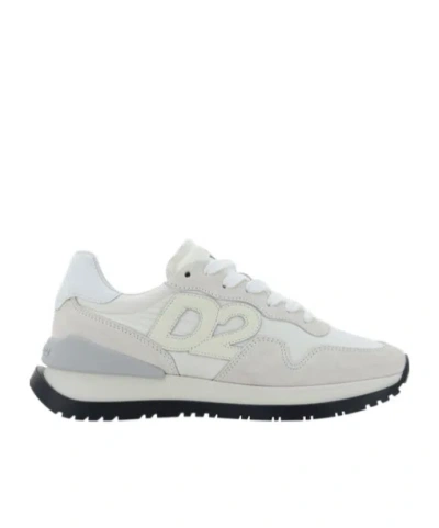 DSQUARED2 DSQUARED2 LOGO-PATCH LOW-TOP SNEAKERS