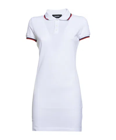 DSQUARED2 DSQUARED2 LOGO PATCH POLO DRESS