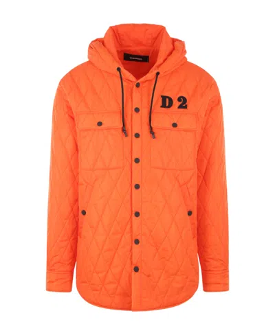 Dsquared2 Logo-patch Quilted Jacket