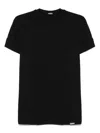 Dsquared2 Icon Band Crewneck T-shirt In Black