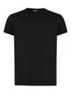 Dsquared2 Logo-patch T-shirt In Black