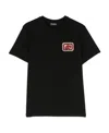 Dsquared2 Logo Patch T-shirt In Black