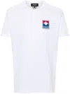 Dsquared2 Short Sleeve Cotton T-shirt In White