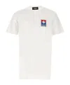 Dsquared2 Short Sleeve Cotton T-shirt In White