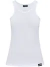 Dsquared2 Logo-patch Tank Top In White