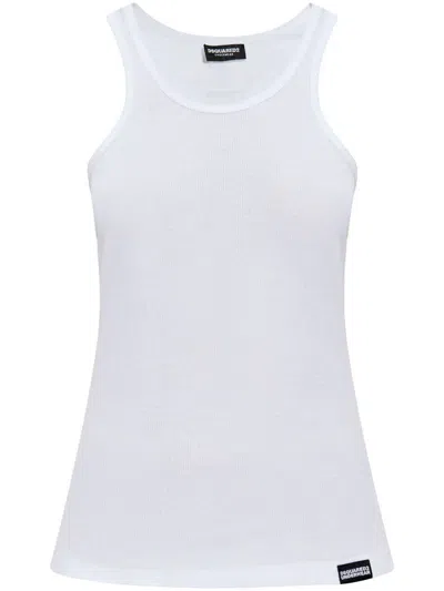 DSQUARED2 DSQUARED2 LOGO-PATCH TANK TOP