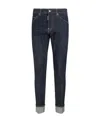 Dsquared2 Dsquared Men Straight Leg Jeans In Black