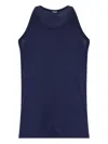 Dsquared2 Logo-patch Vest In Blue