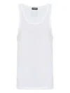Dsquared2 Logo-patch Vest In White
