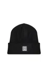 DSQUARED2 LOGO PATCH WOOL BEANIE