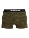 Dsquared2 Logo-pattern Boxers In Gray