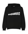 Dsquared2 Logo Pattern Sweater In Black