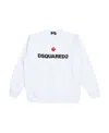 Dsquared2 Logo Pattern Sweater In White