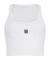 Dsquared2 Logo Pattern Vest In White