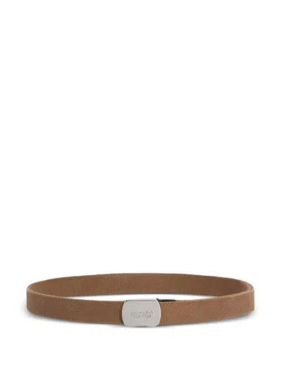 Dsquared2 Logo-plaque Belt In Brown