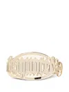 Dsquared2 Logo-buckle Belt In Gold