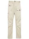 Dsquared2 Logo-plaque Cargo Pants In Neutrals