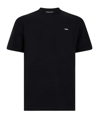 Dsquared2 Logo Plaque Cool Fit T-shirt In Black