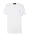 Dsquared2 Ribbed Crew-neck Cool Fit T-shirt In White