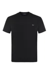 Dsquared2 Black Cotton Cool Fit Crewneck T-shirt In Black