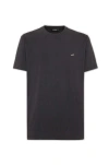 Dsquared2 Logo-plaque Crewneck T-shirt In Grigio