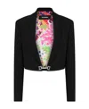 Dsquared2 Black Black Black Black Black Black Black Black Black Black Black Black Black D2 Jewel Short Jacke In Black