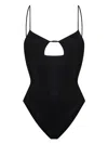 Dsquared2 Logo-plaque One-piece In Black