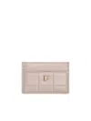 DSQUARED2 LOGO-PLAQUE QUILTED CARD HOLDER
