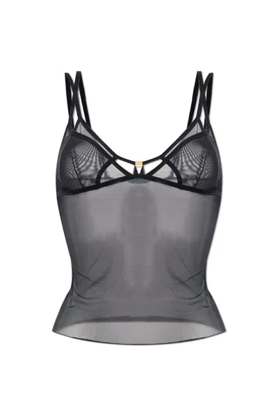 Dsquared2 Transparent Top In Black