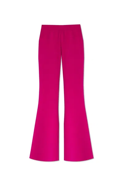 Dsquared2 Skinny High-waist Flared Trousers In Pink