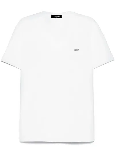 Dsquared2 Logo Plaque T Shirt In Multicolor