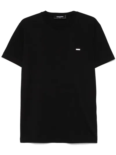 Dsquared2 Logo Plaque T Shirt In Multicolor