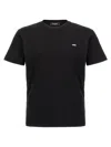 Dsquared2 Black Cotton Cool Fit Crewneck T-shirt In Black