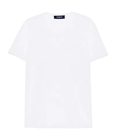 DSQUARED2 DSQUARED2 LOGO-PLAQUE CREWNECK T-SHIRT