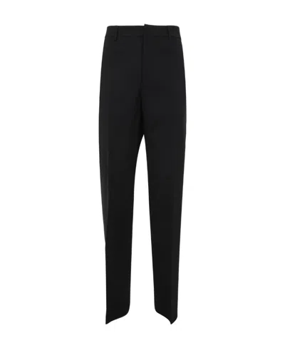 DSQUARED2 LOGO-PLAQUE TAILORED TROUSERS