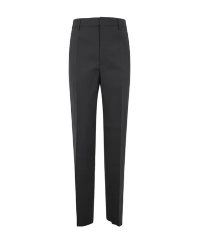 DSQUARED2 DSQUARED2 LOGO-PLAQUE TAILORED PLEATED TROUSERS