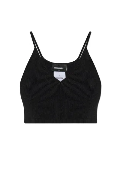 Dsquared2 Logo Top In Black